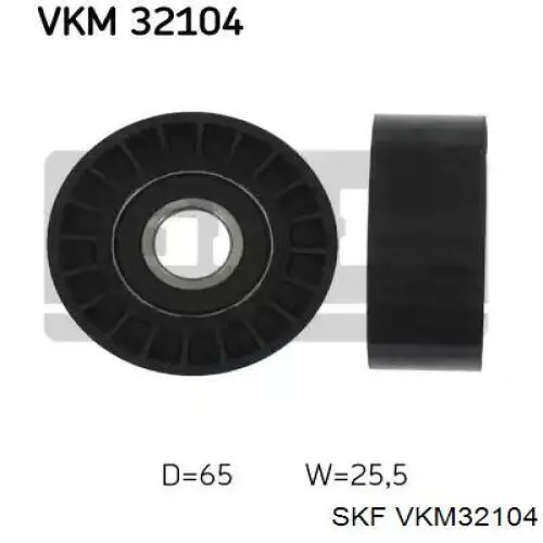 Rolo parasita da correia de transmissão SKF VKM32104 preço, a partir de 6,52 USD