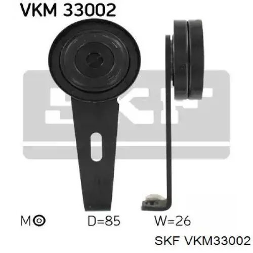 Rolo de reguladora de tensão da correia de transmissão SKF VKM33002 preço, a partir de 44,70 USD
