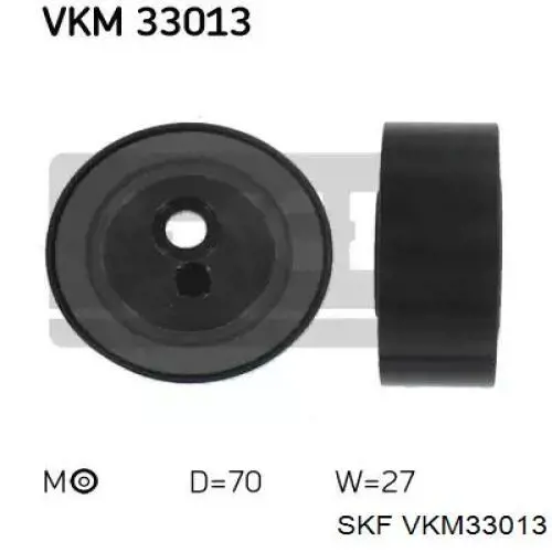 Rolo parasita da correia de transmissão SKF VKM33013 preço, a partir de 26,80 USD