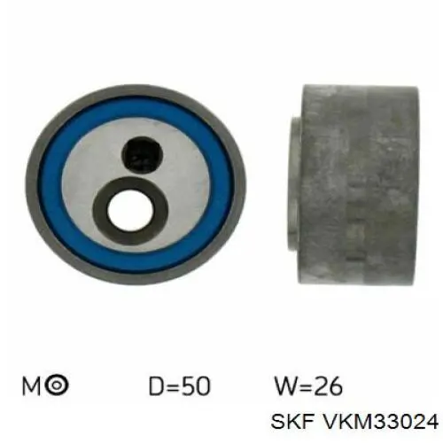 Rolo de reguladora de tensão da correia de transmissão SKF VKM33024 preço, a partir de 21,29 USD