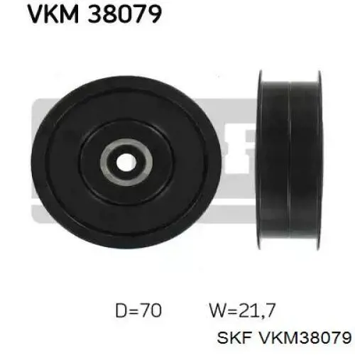 Rolo parasita da correia de transmissão SKF VKM38079 preço, a partir de 21,00 USD