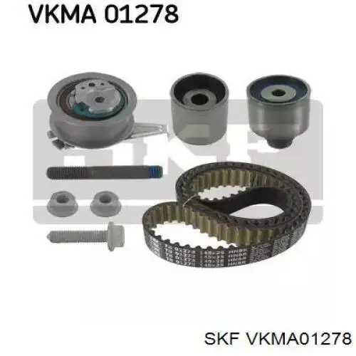 VKMA01278 SKF Correia do mecanismo de distribuição de gás, kit
