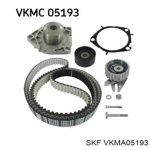 Compre VKMA05193 SKF Correia do mecanismo de distribuição de gás, kit