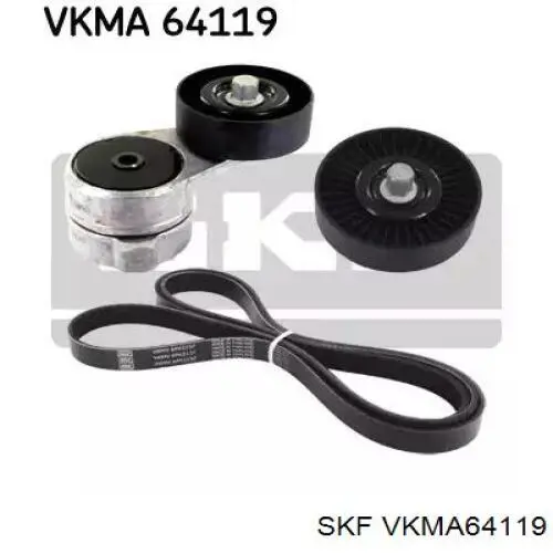 Correia dos conjuntos de transmissão, kit SKF VKMA64119 preço, a partir de 197,34 USD