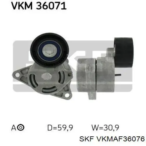 Correia dos conjuntos de transmissão, kit SKF VKMAF36076 preço, a partir de 142,78 USD