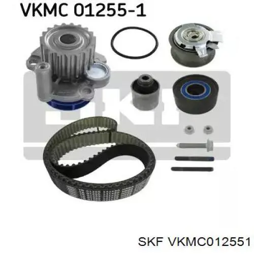 Compre VKMC012551 SKF Correia do mecanismo de distribuição de gás, kit