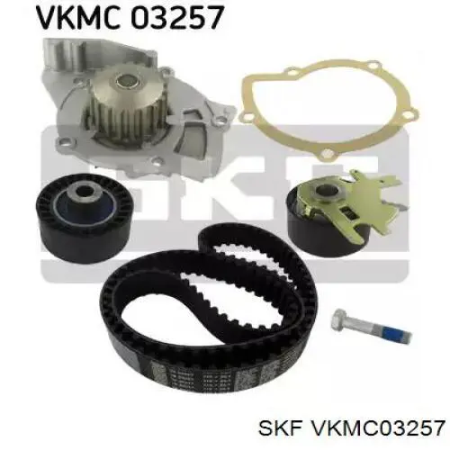 Compre VKMC03257 SKF Correia do mecanismo de distribuição de gás, kit