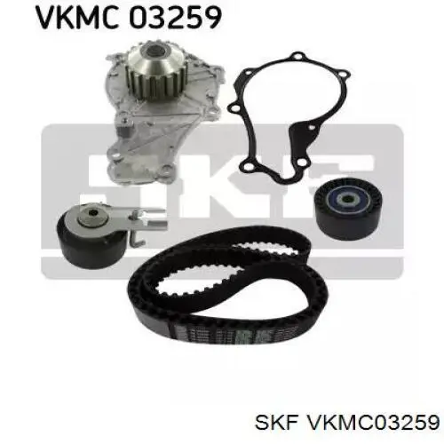Compre VKMC03259 SKF Correia do mecanismo de distribuição de gás, kit