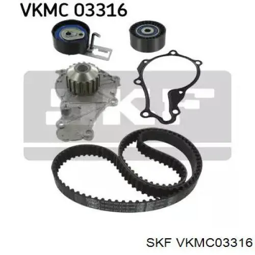 Correia do mecanismo de distribuição de gás, kit SKF VKMC03316 preço, a partir de 130,24 USD