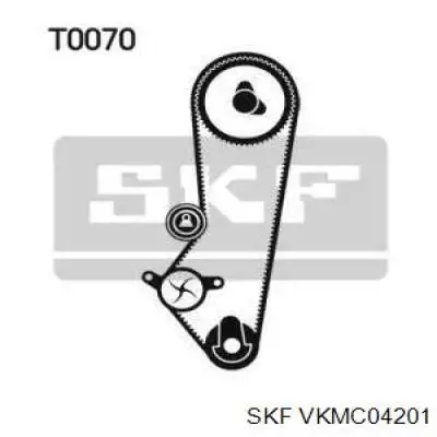 Compre VKMC04201 SKF Correia do mecanismo de distribuição de gás, kit