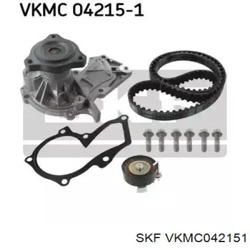 VKMC042151 SKF Correia do mecanismo de distribuição de gás, kit