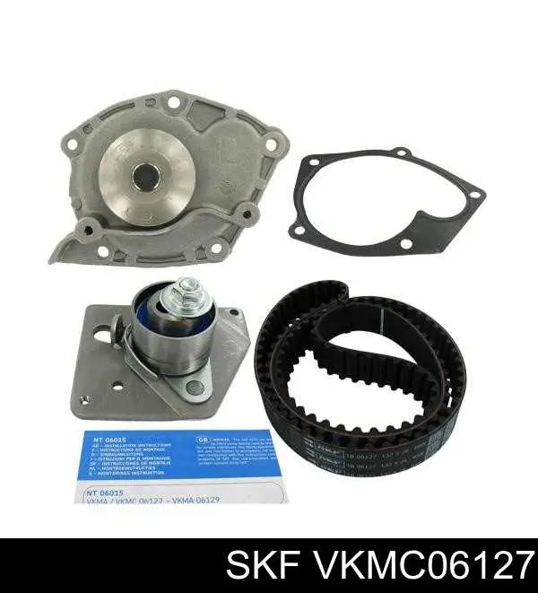 Compre VKMC06127 SKF Correia do mecanismo de distribuição de gás, kit