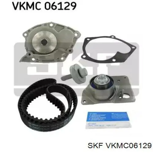 Compre VKMC06129 SKF Correia do mecanismo de distribuição de gás, kit