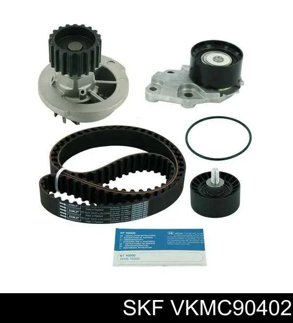 Compre VKMC90402 SKF Correia do mecanismo de distribuição de gás, kit
