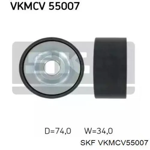 Rolo parasita da correia de transmissão SKF VKMCV55007 preço, a partir de 33,09 USD