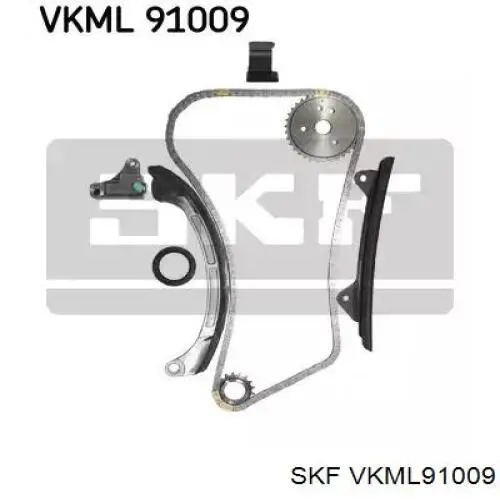 VKML91009 SKF Cadeia do mecanismo de distribuição de gás, kit