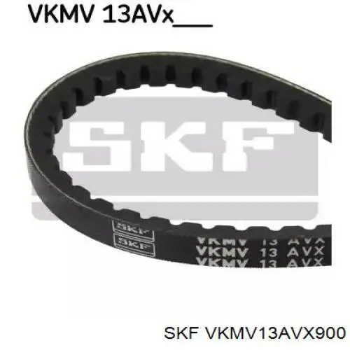 VKMV13AVX900 SKF Correia dos conjuntos de transmissão