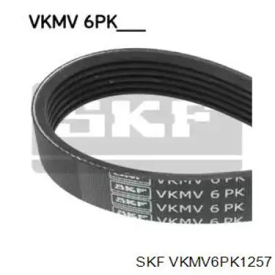 VKMV6PK1257 SKF Correia dos conjuntos de transmissão