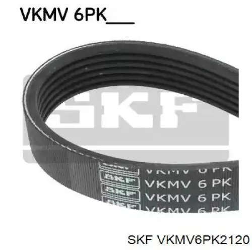 VKMV6PK2120 SKF Correia dos conjuntos de transmissão