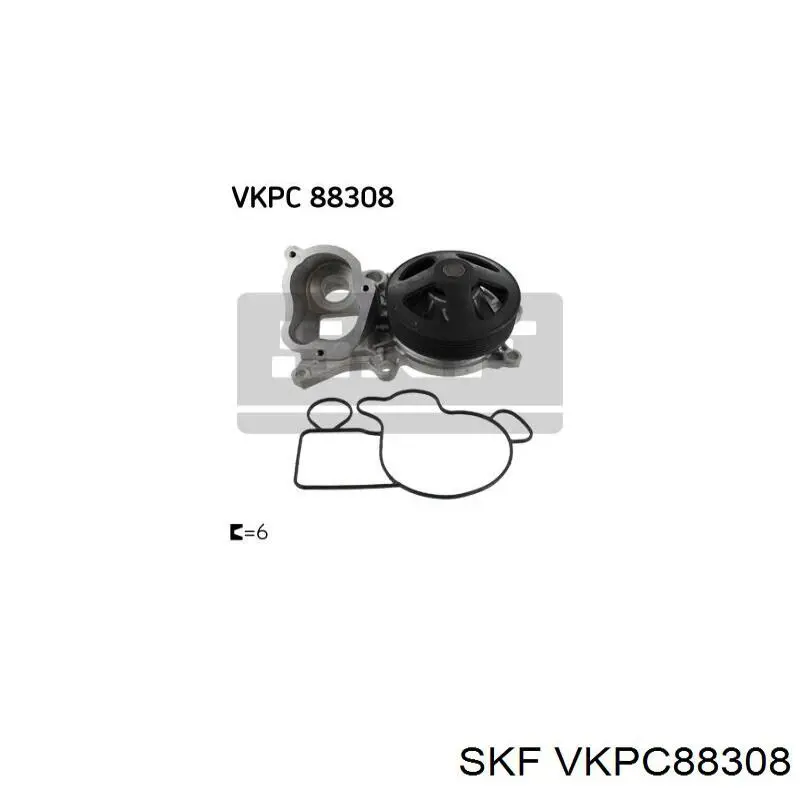 VKPC88308 SKF Bomba de água (bomba) de esfriamento