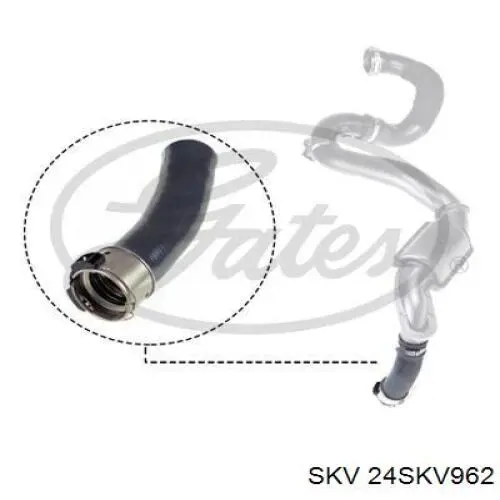 Compre A2205280982 Mercedes Mangueira (cano derivado) de intercooler