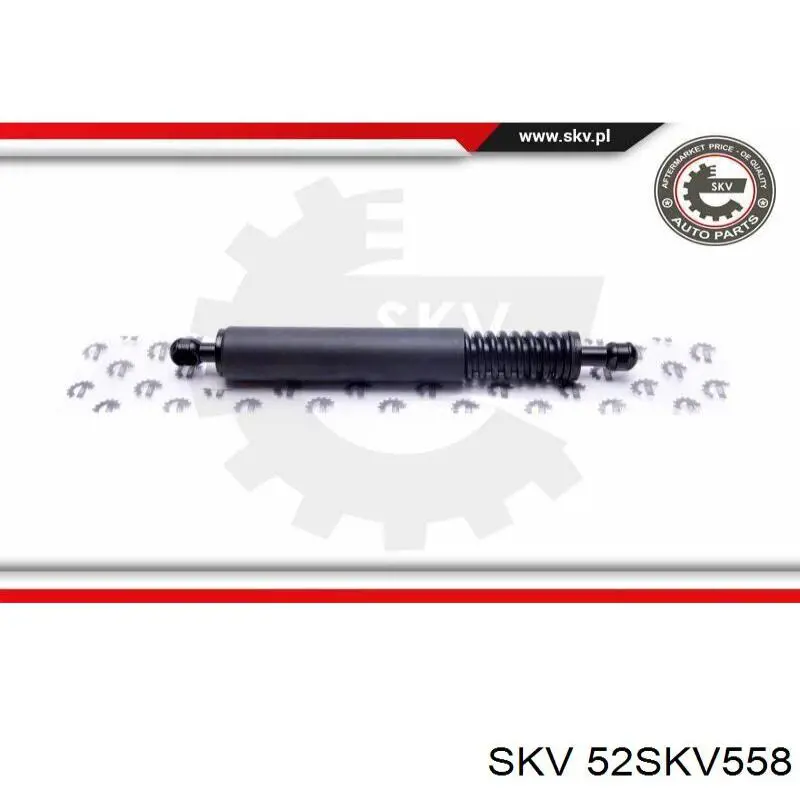Amortecedor de tampa de porta-malas (de 3ª/5ª porta traseira) Sato Tech ST50310