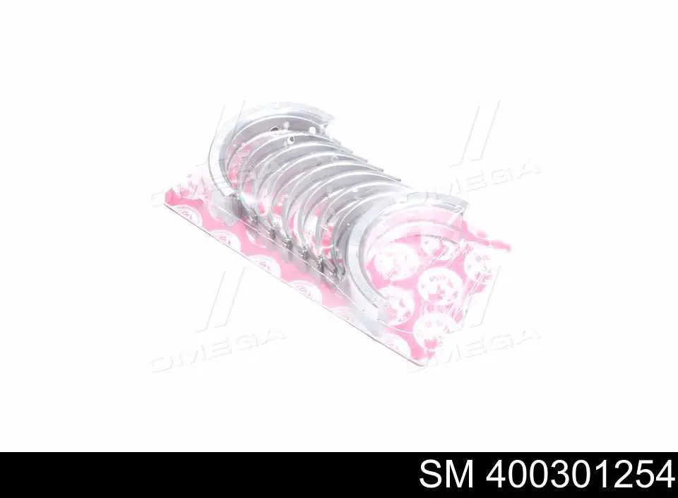 HCJC044A Parts-Mall Folhas inseridas principais de cambota, kit, 1ª reparação ( + 0,25)