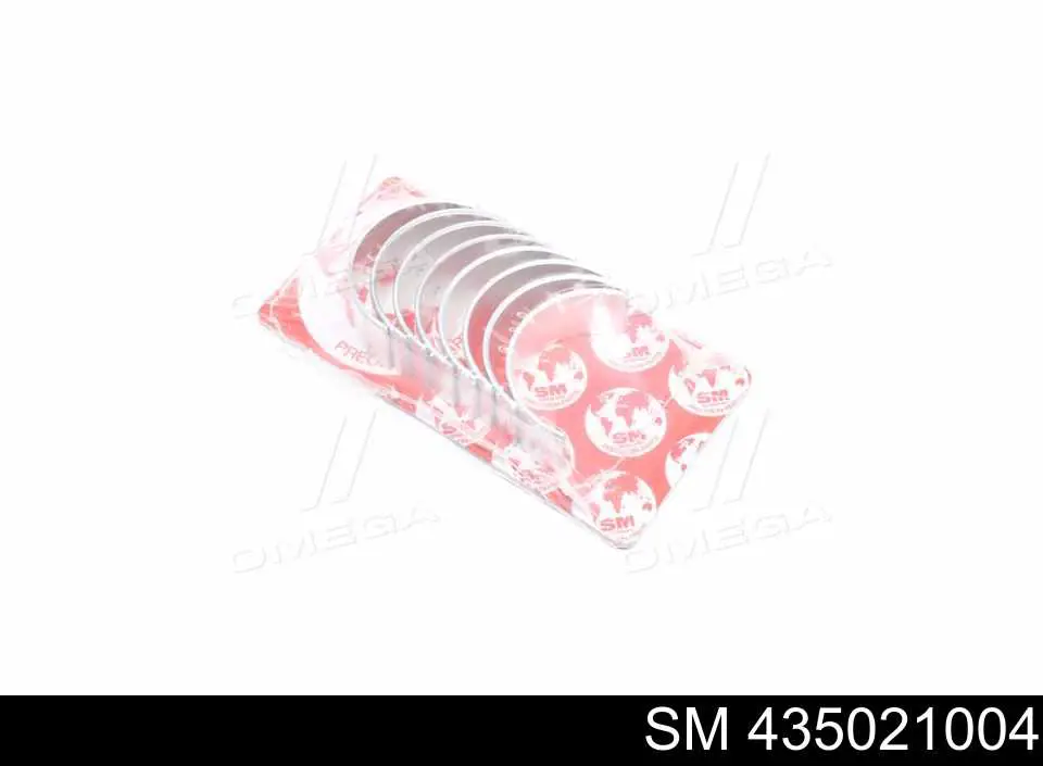 435021004 SM Folhas inseridas de cambota de biela, kit, padrão (STD)