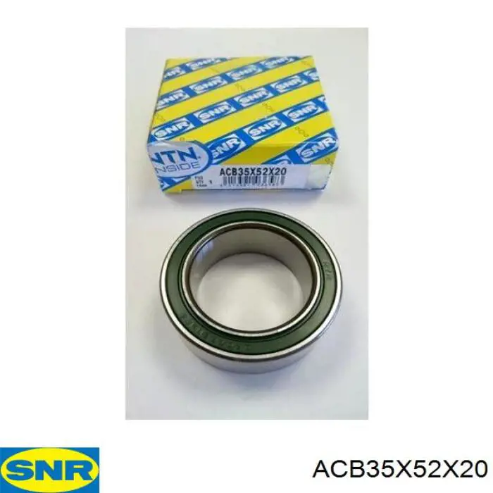 ACB35X52X20 SNR Rolamento de acoplamento do compressor de aparelho de ar condicionado