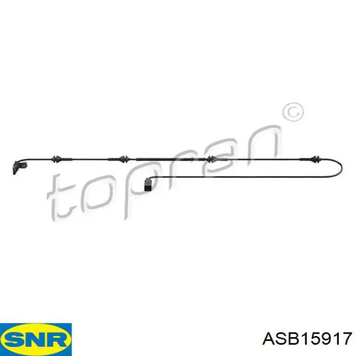 Compre ASB15917 SNR Sensor dianteiro de ABS