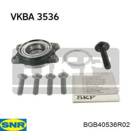 BGB40536R02 SNR Rolamento de cubo dianteiro/traseiro