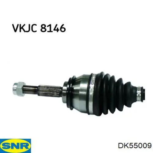 DK55009 SNR Semieixo (acionador) dianteiro esquerdo