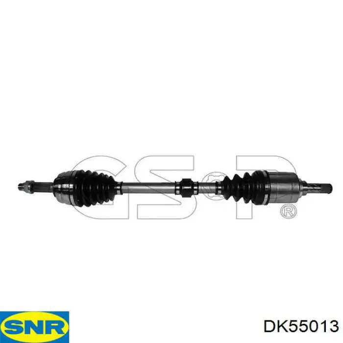DK55013 SNR Semieixo (acionador) dianteiro esquerdo