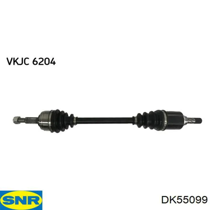 DK55099 SNR Semieixo (acionador) dianteiro esquerdo