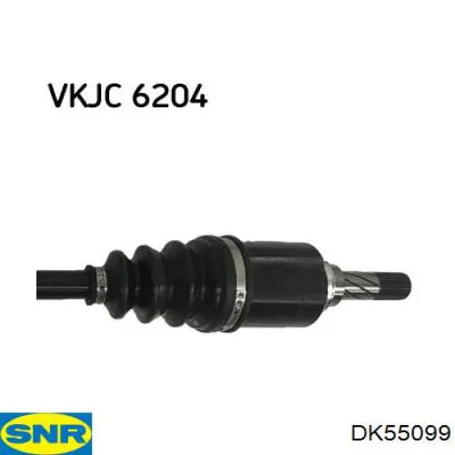 Semieixo (acionador) dianteiro esquerdo SNR DK55099 preço, a partir de 74,49 USD