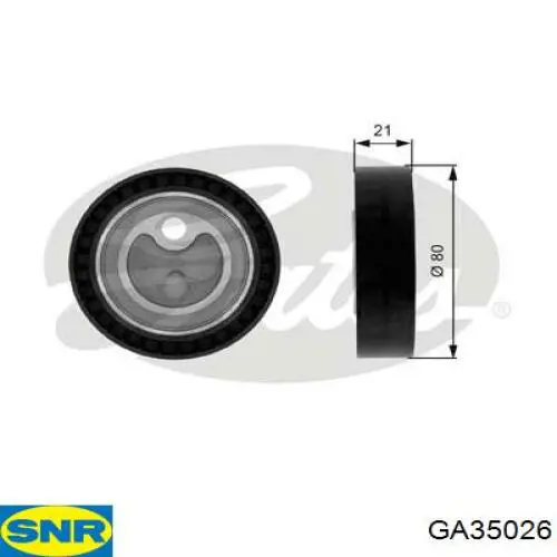 Compre GA35026 SNR Rolo de reguladora de tensão da correia de transmissão