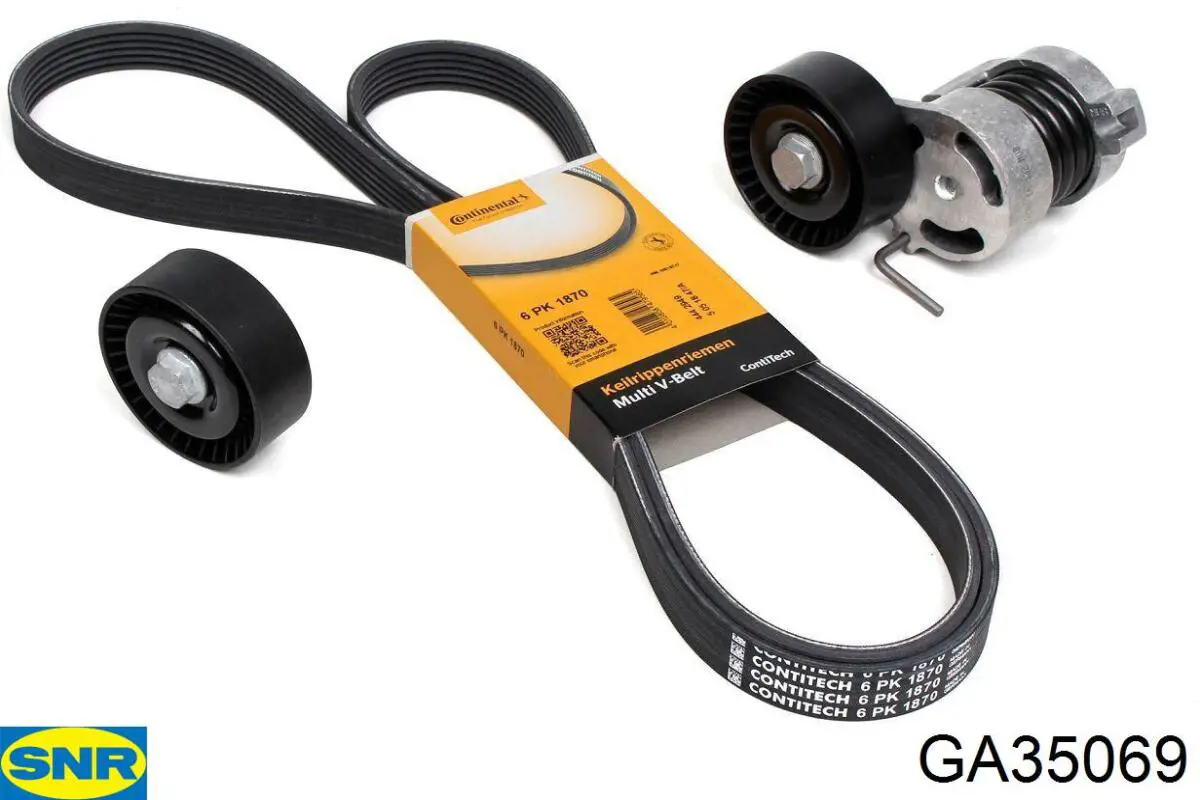 Compre GA35069 SNR Rolo parasita da correia de transmissão