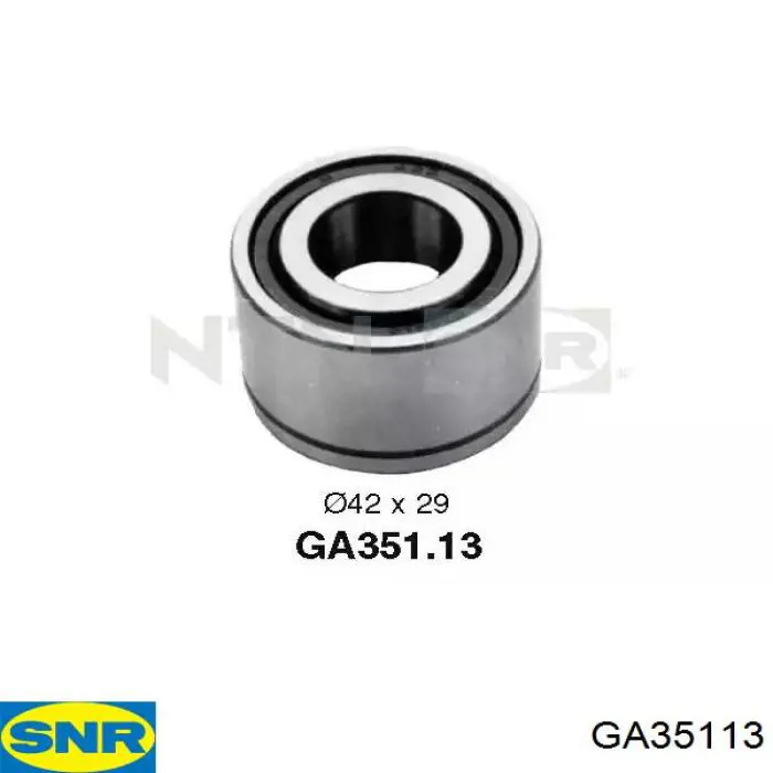 Rolamento do tensionador da correia de acessórios SNR GA35113 preço, a partir de 19,51 USD
