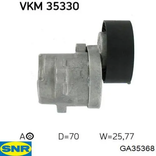 Compre GA35368 SNR Rolo de reguladora de tensão da correia de transmissão