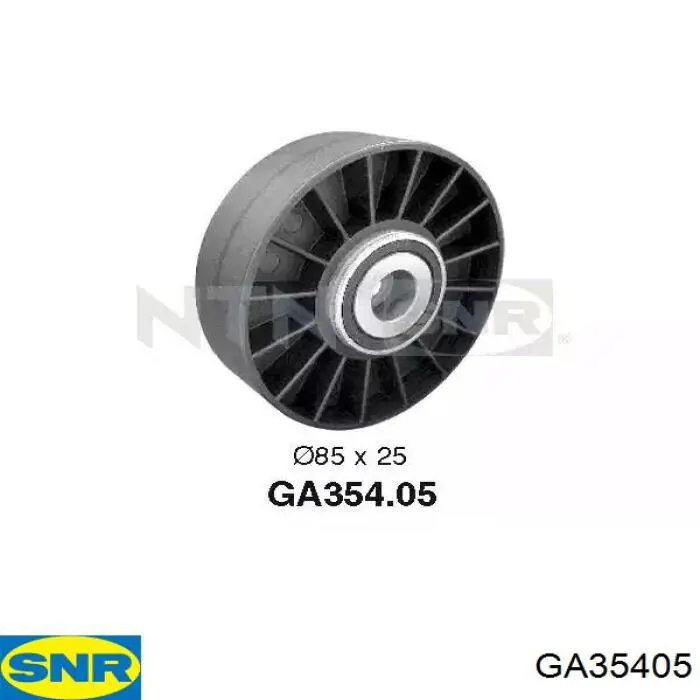 Rolo parasita da correia de transmissão SNR GA35405 preço, a partir de 22,91 USD