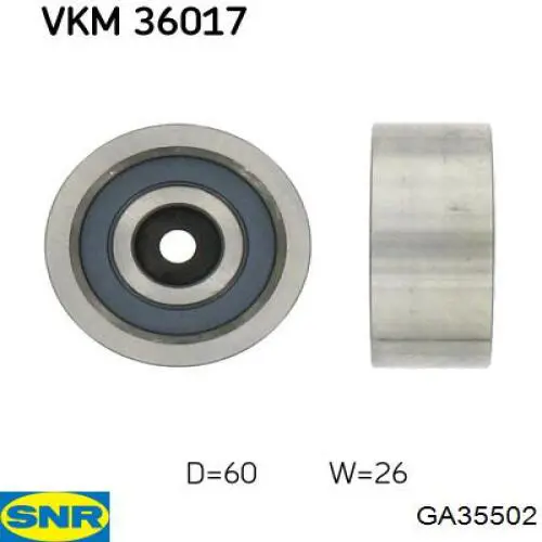 Compre GA35502 SNR Rolo de reguladora de tensão da correia de transmissão
