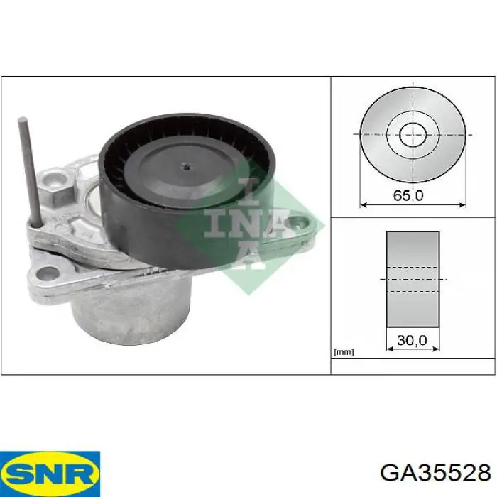 Compre GA35528 SNR Reguladora de tensão da correia de transmissão