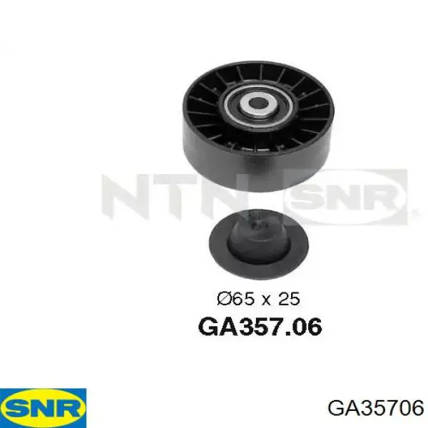 Rolo parasita da correia de transmissão SNR GA35706 preço, a partir de 14,81 USD
