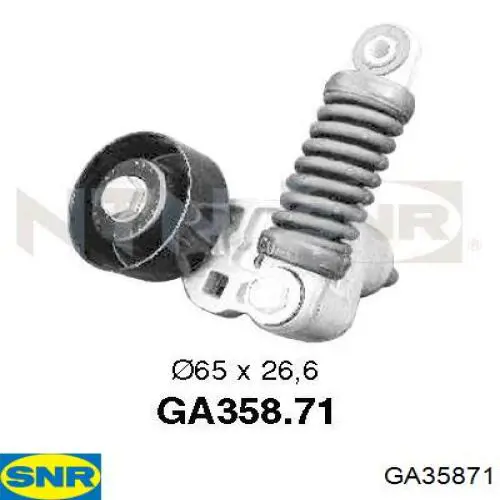 Reguladora de tensão da correia de transmissão SNR GA35871 preço, a partir de 69,13 USD