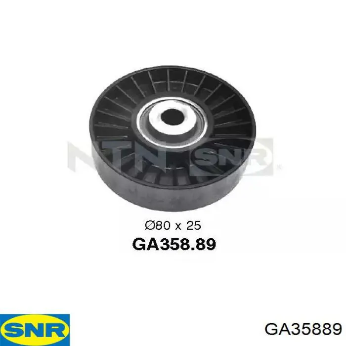 Rolo parasita da correia de transmissão SNR GA35889 preço, a partir de 14,98 USD