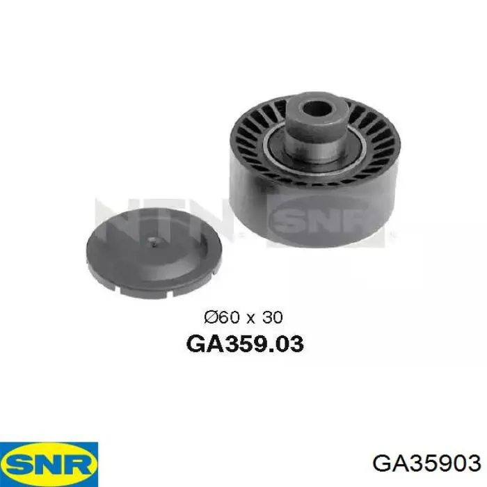 Rolo parasita da correia de transmissão SNR GA35903 preço, a partir de 18,90 USD