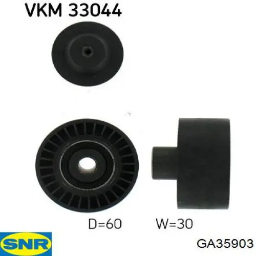 Compre GA35903 SNR Rolo parasita da correia de transmissão