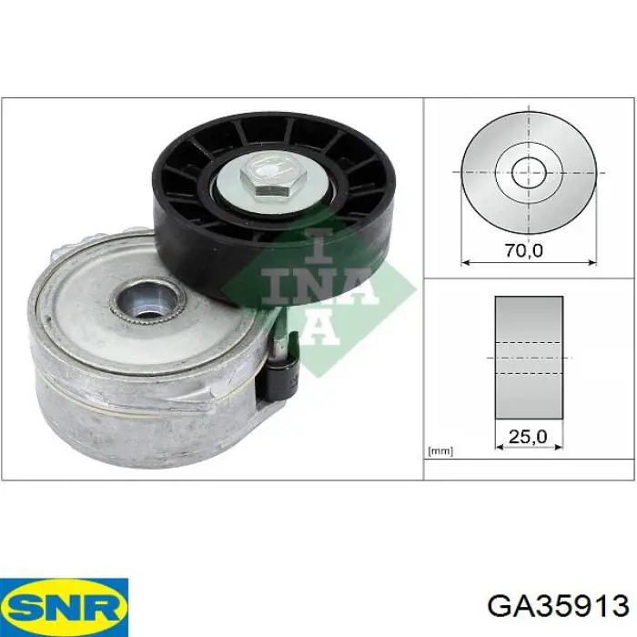 Compre GA35913 SNR Reguladora de tensão da correia de transmissão