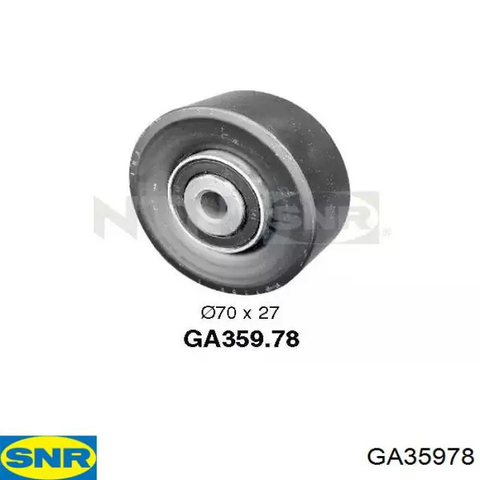 Rolo de reguladora de tensão da correia de transmissão SNR GA35978 preço, a partir de 22,95 USD