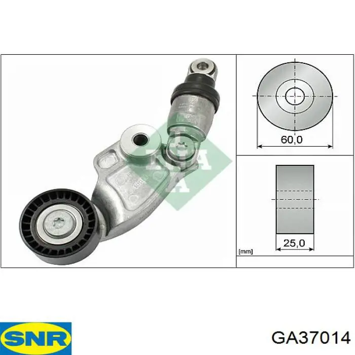 Reguladora de tensão da correia de transmissão AND 50145006 preço, a partir de 106,06 USD